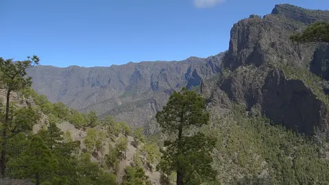 Caldera de Taburiente, foto del sitio