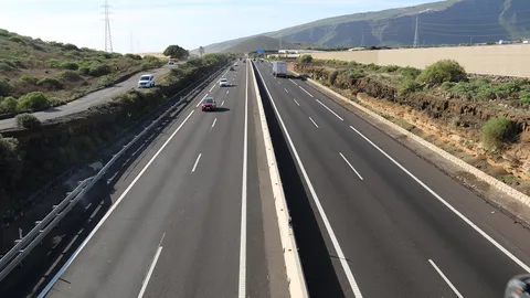 TF-1, autopista del Sur, foto del sitio