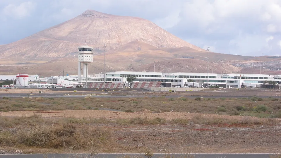 Aeropuerto de Lanzarote, foto del sitio