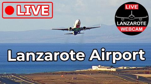 Aeropuerto de Lanzarote: cámara «Desde lo alto»