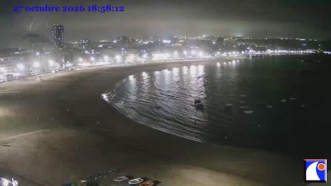 Playa de Las Canteras: cámara «La bahía»