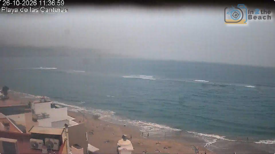 Playa de Las Canteras: cámara «La playa»