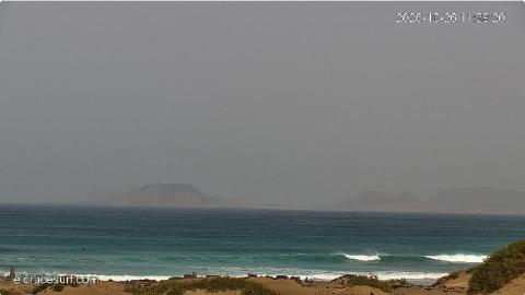 Famara: cámara «La playa»