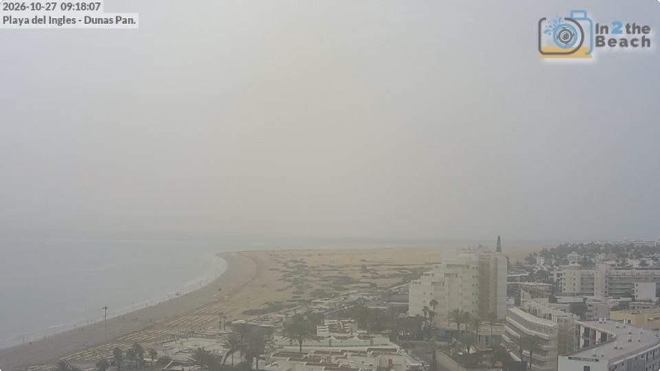 Playa del Inglés: cámara «La playa y las dunas»