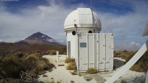 Observatorio del Teide: cámara «Telescopio SONG»
