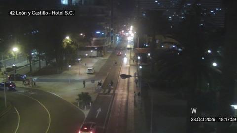 Tráfico en Las Palmas de Gran Canaria: imagen reciente de la webcam