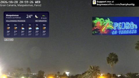 Maspalomas: cámara «Faro y dunas»