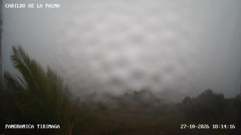 Villa de Mazo: imagen reciente de la webcam