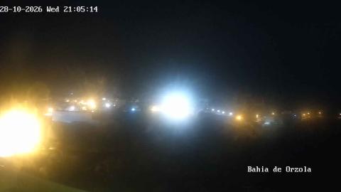 Órzola: imagen reciente de la webcam