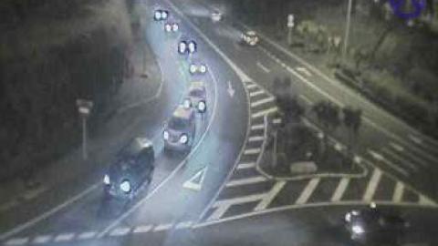 La Laguna, vía de ronda: imagen reciente de la webcam