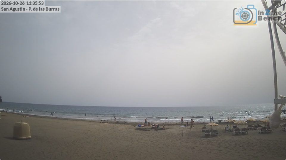 Playa de Las Burras: cámara «Punta de las Burras»